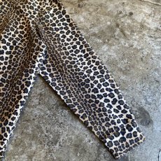 画像7: LEOPARD PATTERN DESIGN L/S SHIRT / Ladies L(14) (7)