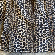 画像5: LEOPARD PATTERN DESIGN L/S SHIRT / Ladies L(14) (5)