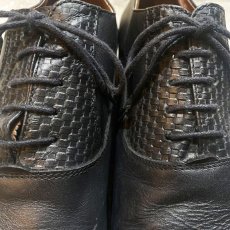 画像6: UPPER WOVEN LEATHER DRESS SHOES / 27cm (6)