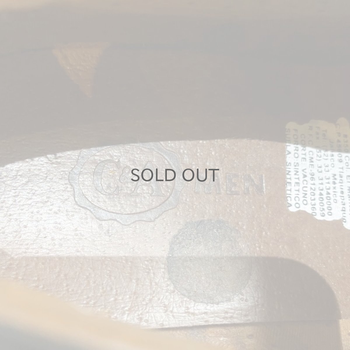 画像8: UPPER WOVEN LEATHER DRESS SHOES / 27cm (8)