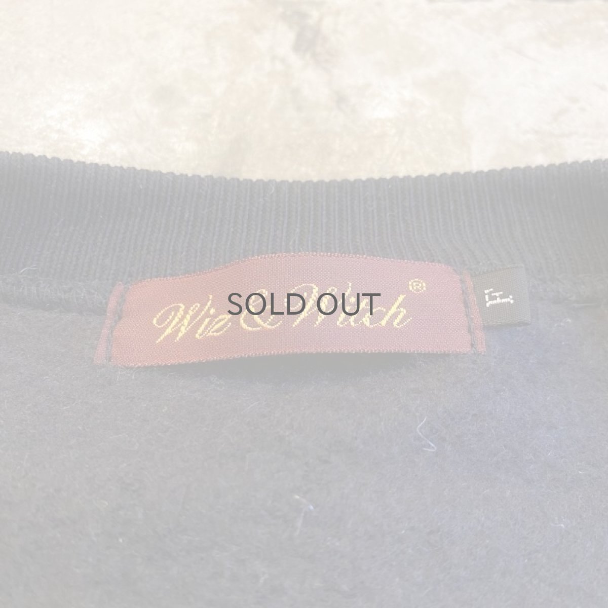 画像8: 【Wiz&Witch】"UNITED" FRINGE MIX FUTURE SWEAT / OS (8)