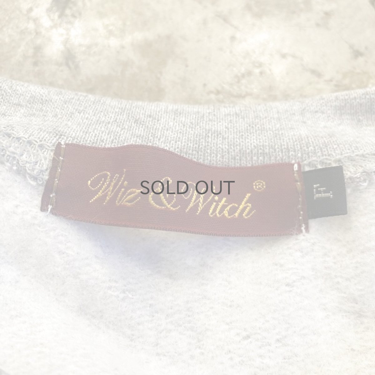 画像8: 【Wiz&Witch】"OUT STITCH" KNIT MIX FUTURE SWEAT / OS (8)