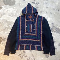 画像1: 【Wiz&Witch】"DIRTY BEAUTIFUL" MIX FABRIC MEXICAN PARKA / OS (1)