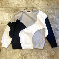 画像1: 【Wiz&Witch】"OUT STITCH" KNIT MIX FUTURE SWEAT / OS (1)