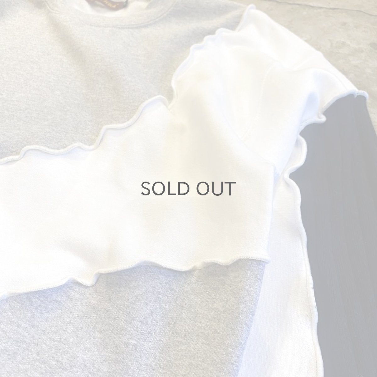 画像4: 【Wiz&Witch】"OUT STITCH" KNIT MIX FUTURE SWEAT / OS (4)