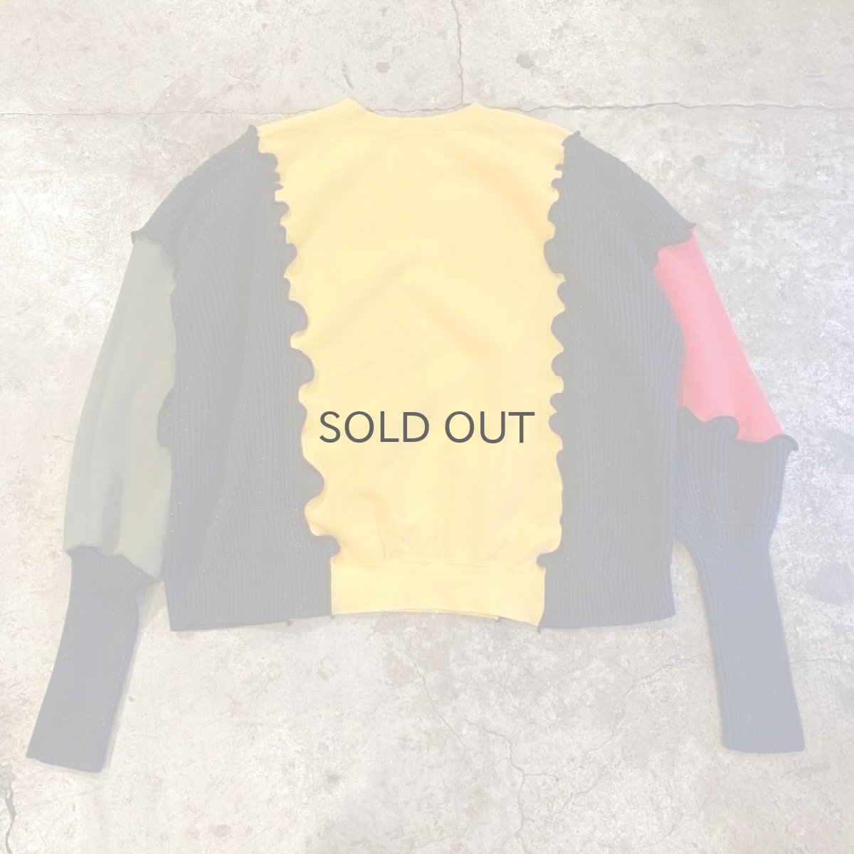 画像2: 【Wiz&Witch】"UNITED" OLD MICKEY FUTURE SWEATER / OS (2)