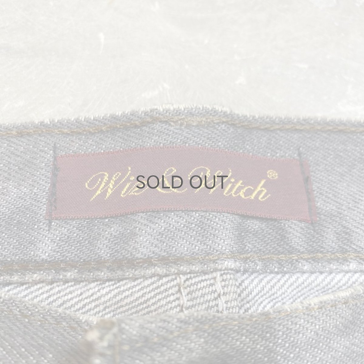 画像7: 【Wiz&Witch】"DIRTY BEAUTIFUL" PATCH ART JEANS / W32 (7)