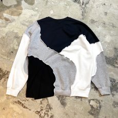 画像2: 【Wiz&Witch】"OUT STITCH" KNIT MIX FUTURE SWEAT / OS (2)