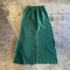 画像2: 【Wiz&Witch】"OUT STITCH" BACK SLIT FLEECE LONG SKIRT / FREE (2)