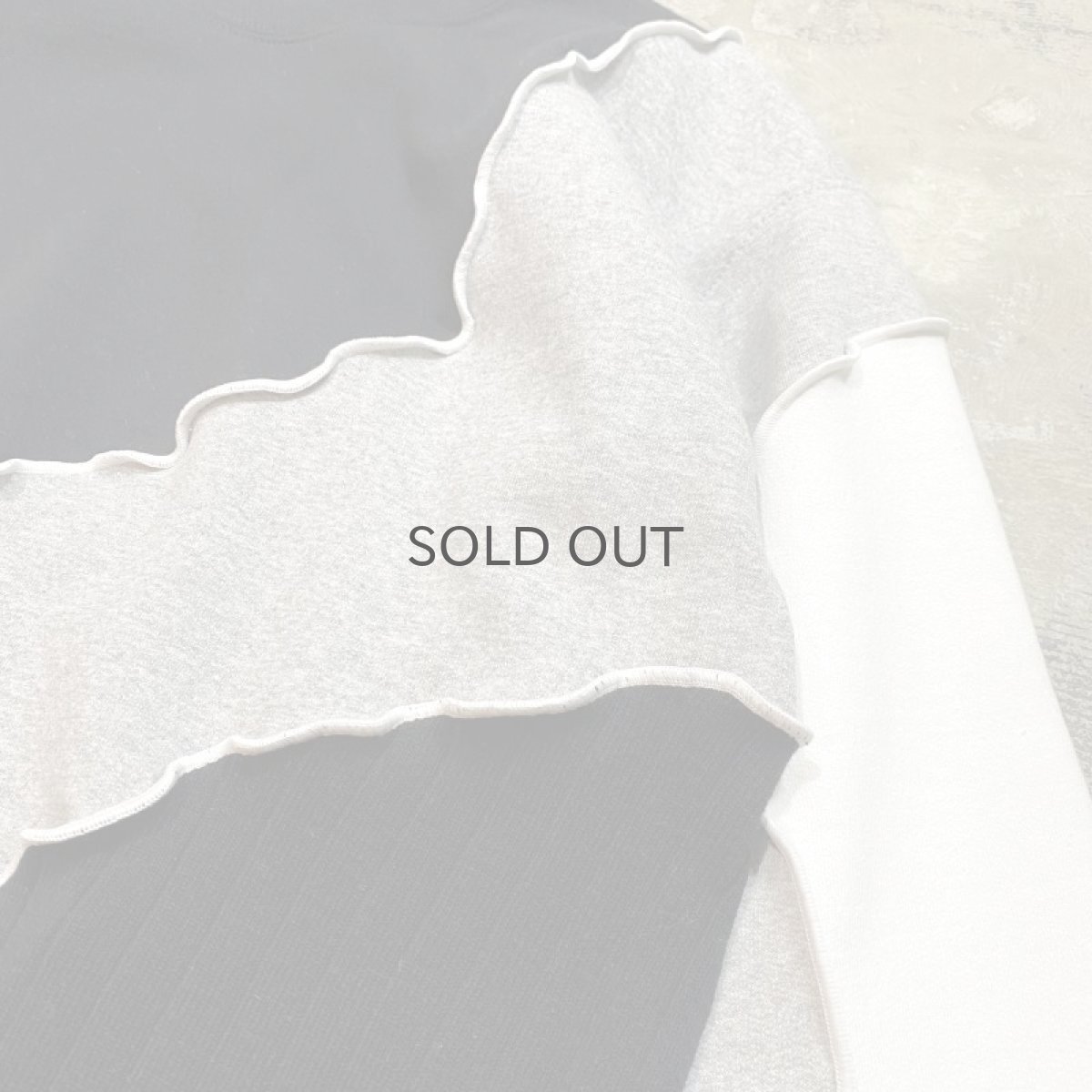 画像4: 【Wiz&Witch】"OUT STITCH" KNIT MIX FUTURE SWEAT / OS (4)