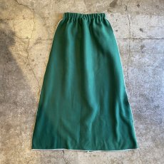 画像1: 【Wiz&Witch】"OUT STITCH" BACK SLIT FLEECE LONG SKIRT / FREE (1)