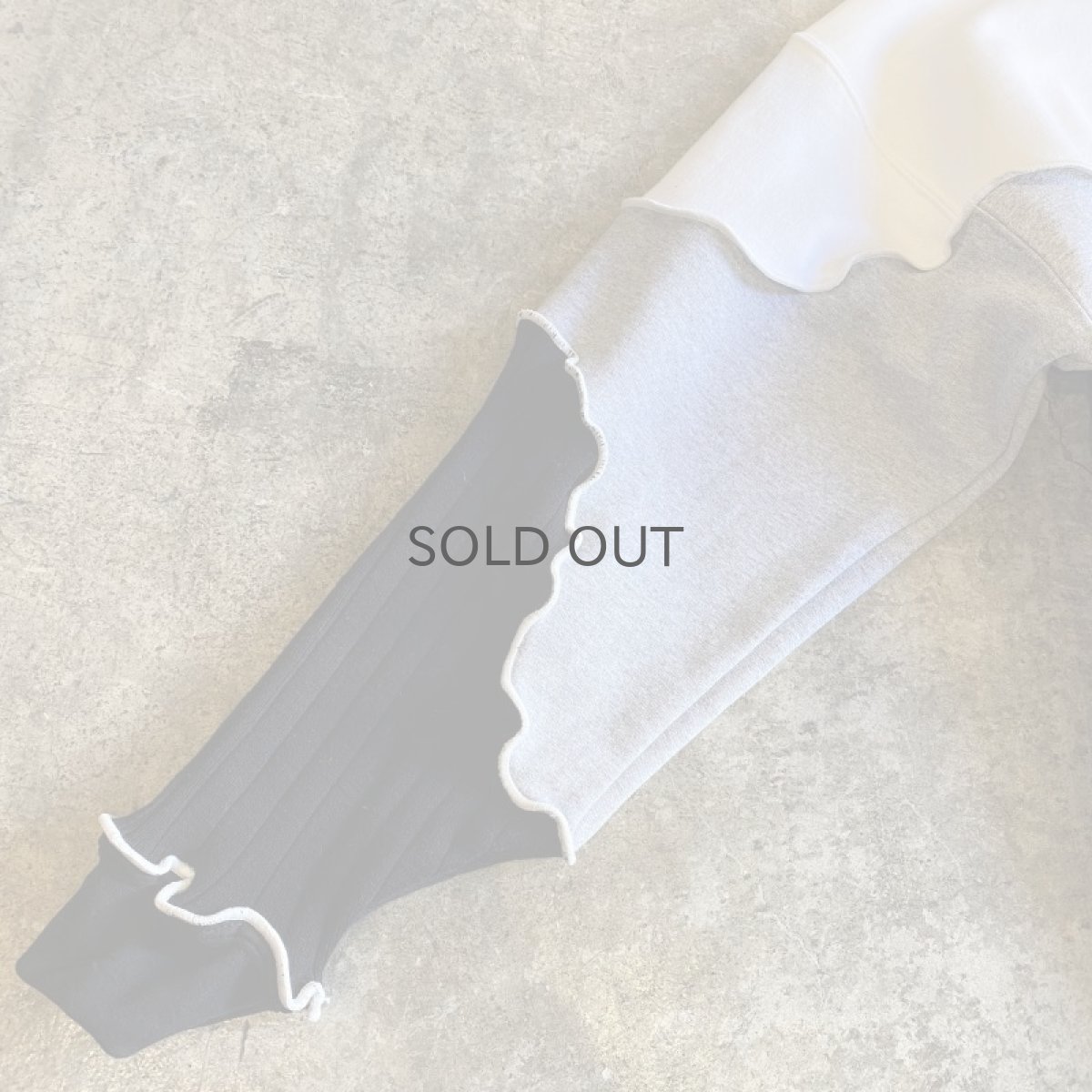 画像5: 【Wiz&Witch】"OUT STITCH" KNIT MIX FUTURE SWEAT / OS (5)