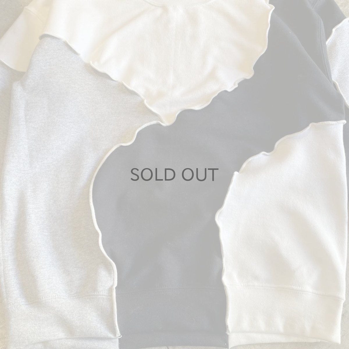 画像7: 【Wiz&Witch】"OUT STITCH" KNIT MIX FUTURE SWEAT / OS (7)