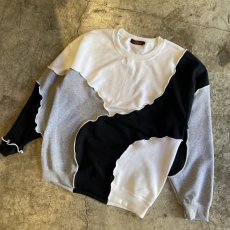 画像4: 【Wiz&Witch】"OUT STITCH" KNIT MIX FUTURE SWEAT / OS (4)