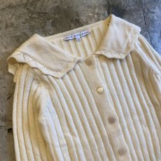 画像3: SAILOR DESIGN KNIT CARDIGAN / Ladies S (3)