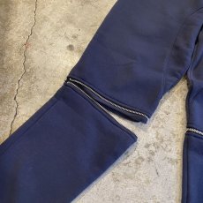 画像5: 2WAY ZIP DESIGN SWEAT PANTS / ~W30(S) (5)