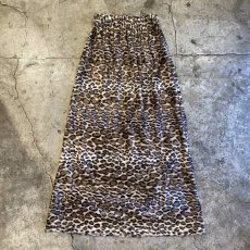 画像1: 【Wiz&Witch】"1950" LEOPARD BACK SLIT LONG SKIRT / FREE (1)
