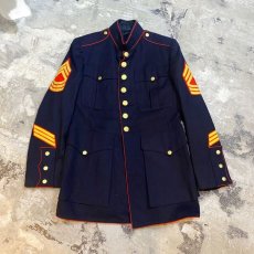 画像1: OLD USMC MILITARY NAPOLEON JACKET / Mens M (1)