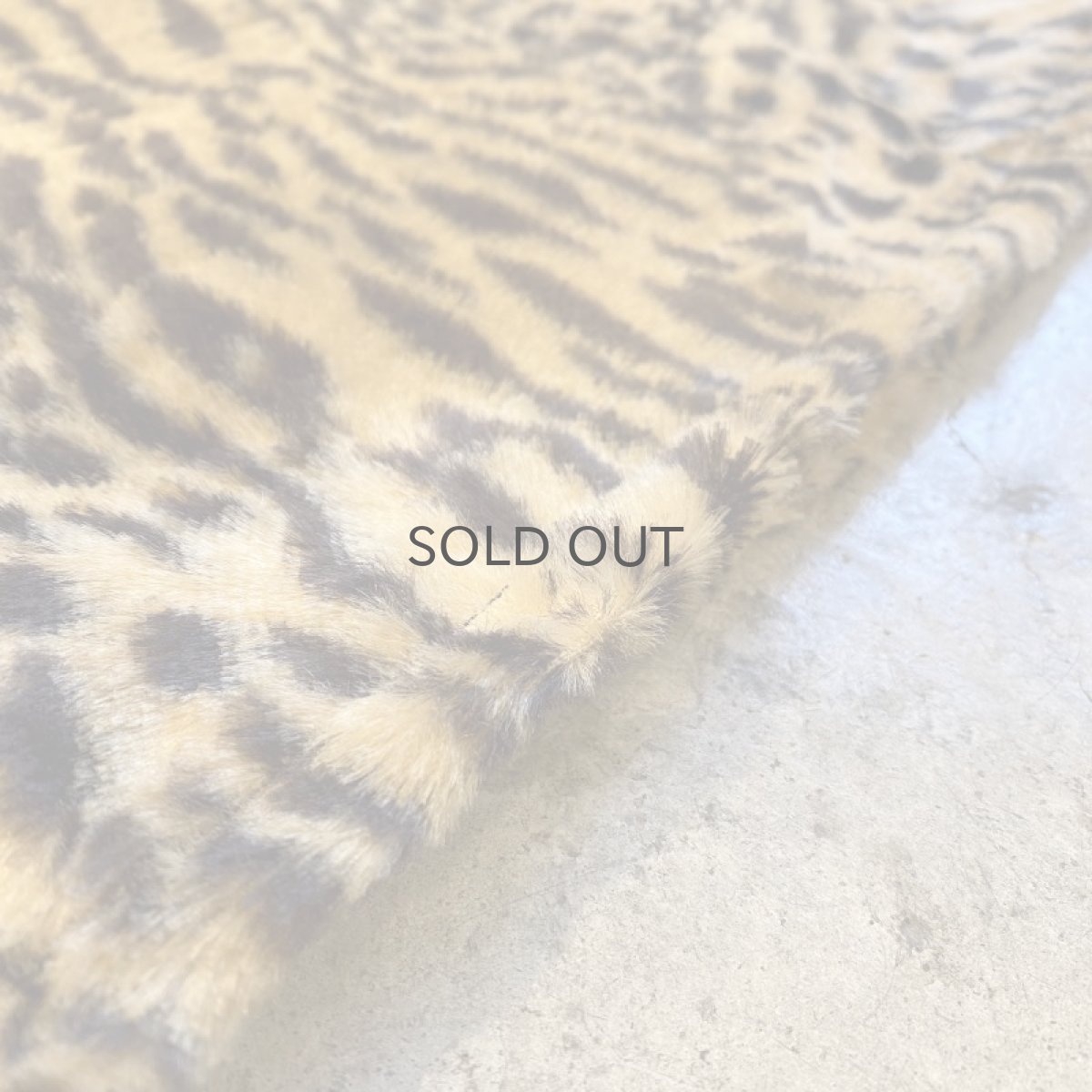 画像8: 【Wiz&Witch】"1950" LEOPARD BACK SLIT LONG SKIRT / FREE (8)