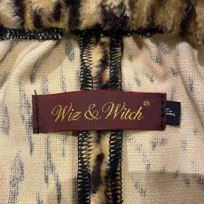 画像9: 【Wiz&Witch】"1950" LEOPARD BACK SLIT LONG SKIRT / FREE (9)