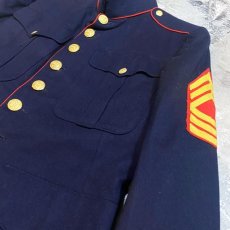 画像4: OLD USMC MILITARY NAPOLEON JACKET / Mens M (4)