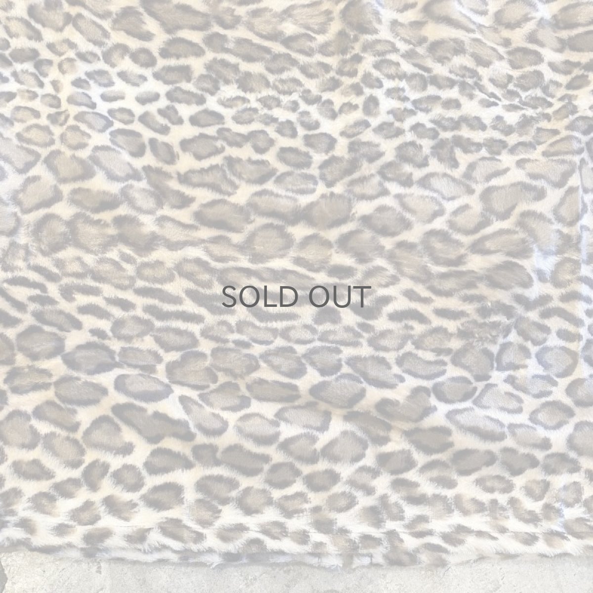 画像5: 【Wiz&Witch】"1950" LEOPARD BACK SLIT LONG SKIRT / FREE (5)