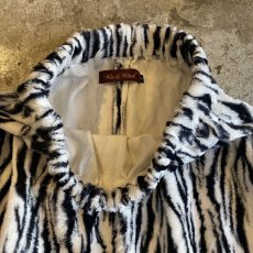 画像7: 【Wiz&Witch】"1950" ZEBRA FUR BACK SLIT LONG SKIRT / FREE (7)