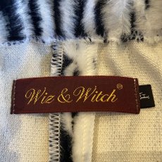 画像9: 【Wiz&Witch】"1950" ZEBRA FUR BACK SLIT LONG SKIRT / FREE (9)