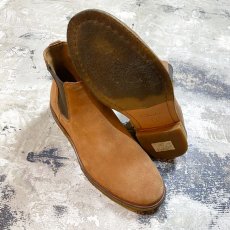 画像2: 【CLARKS】SIDE GORE SUEDE LEATHER BOOTS / US8 (2)