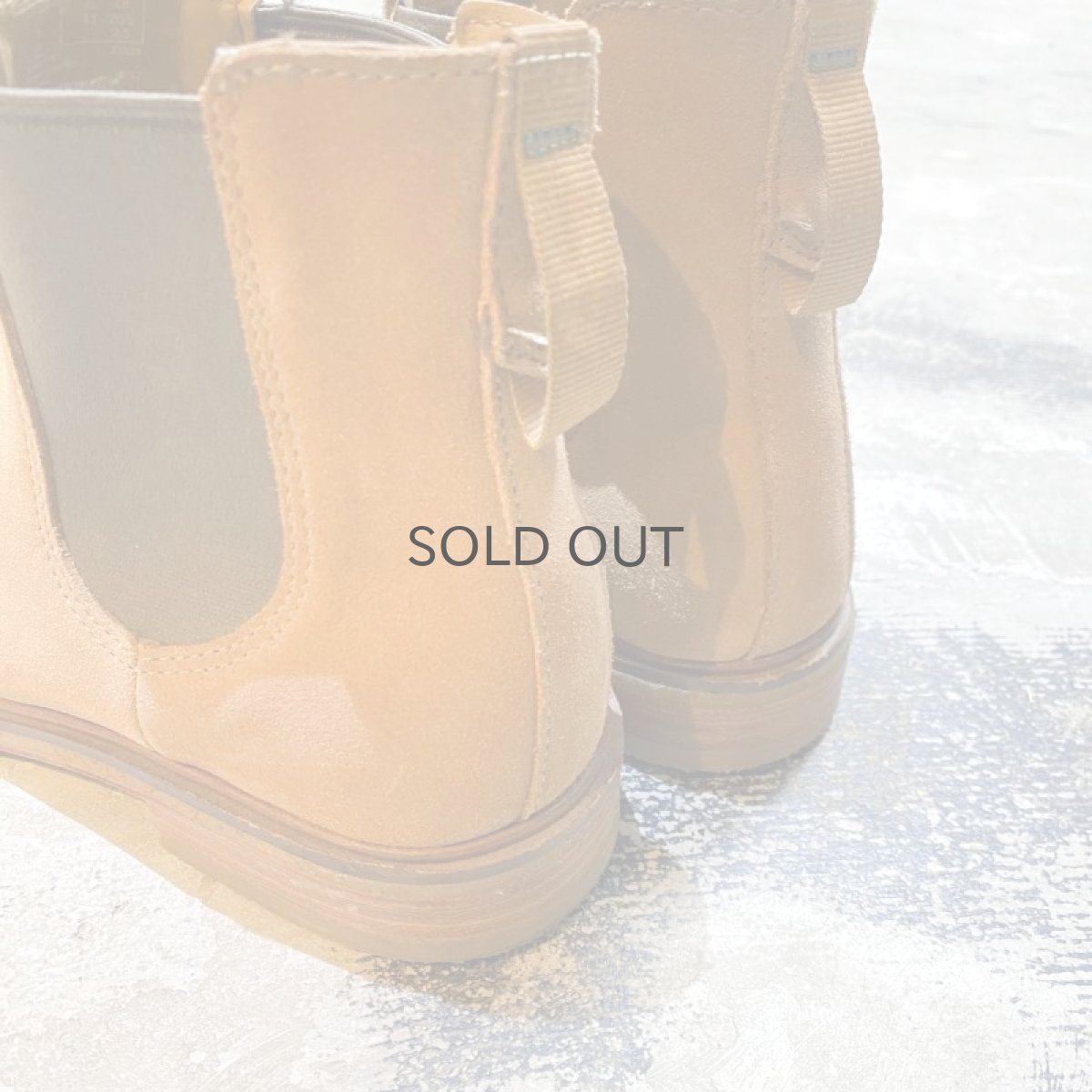 画像5: 【CLARKS】SIDE GORE SUEDE LEATHER BOOTS / US8 (5)