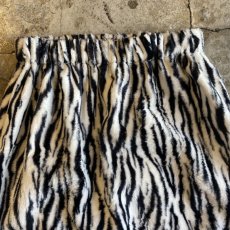 画像5: 【Wiz&Witch】"1950" ZEBRA FUR BACK SLIT LONG SKIRT / FREE (5)