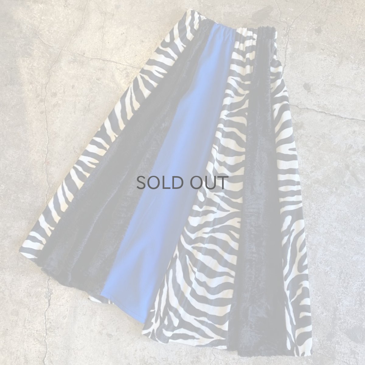 画像4: 【Wiz&Witch】"UNITED" MULTI LONG SKIRT / FREE  (4)