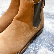 画像4: 【CLARKS】SIDE GORE SUEDE LEATHER BOOTS / US8 (4)