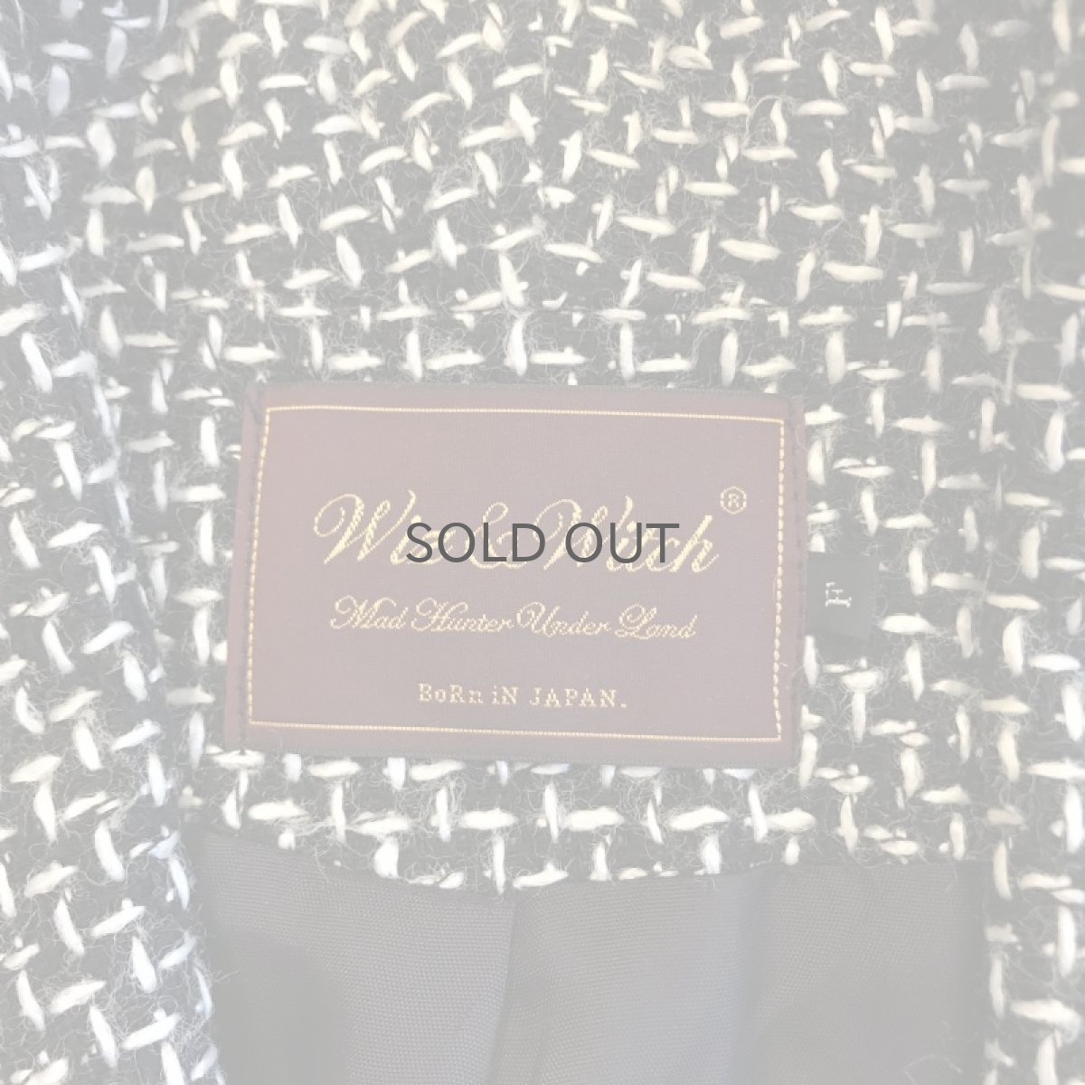 画像11: 【Wiz&Witch】"WEIRD" SHOULDER OFF TAYLOR JACKET / OS (11)