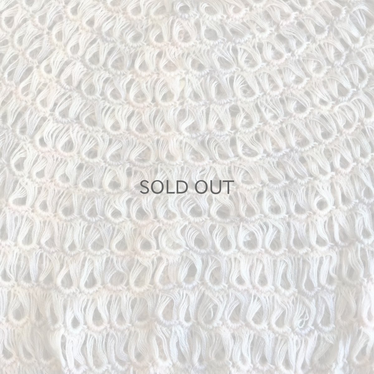 画像9: MIX COLOR 2 WAY DESIGN CROCHET KNIT CARDIGAN / Ladies M (9)