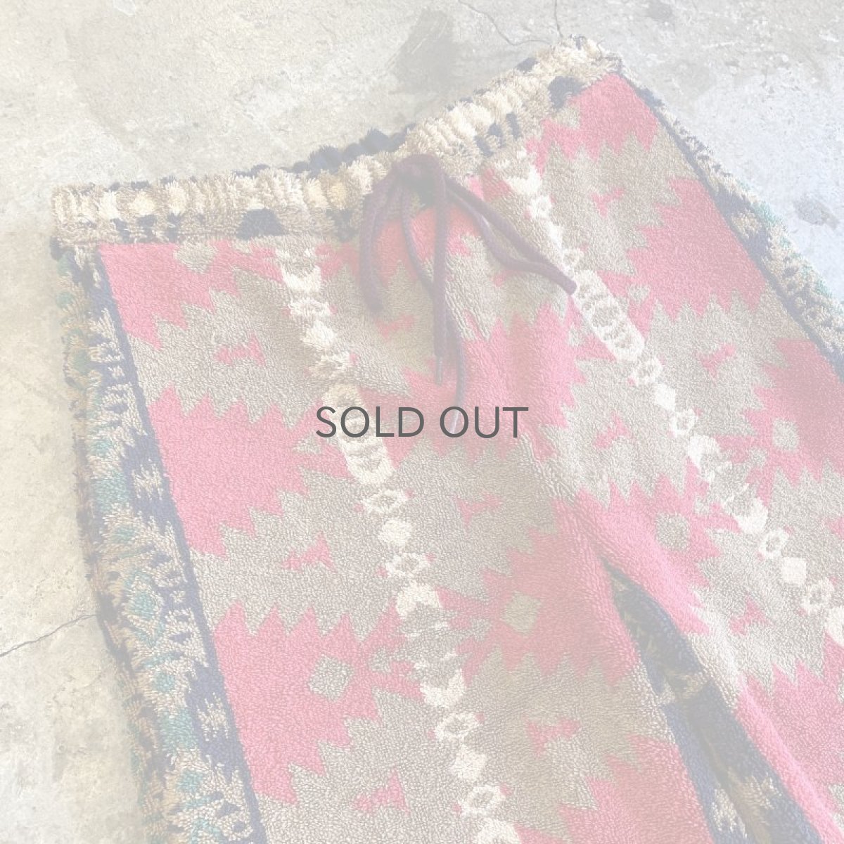 画像3: 【Wiz&Witch】"DIRTY BEAUTIFUL" OLD FABRIC PANTS / FREE (3)