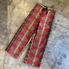 画像4: 【Wiz&Witch】"DIRTY BEAUTIFUL" OLD FABRIC PANTS / FREE (4)