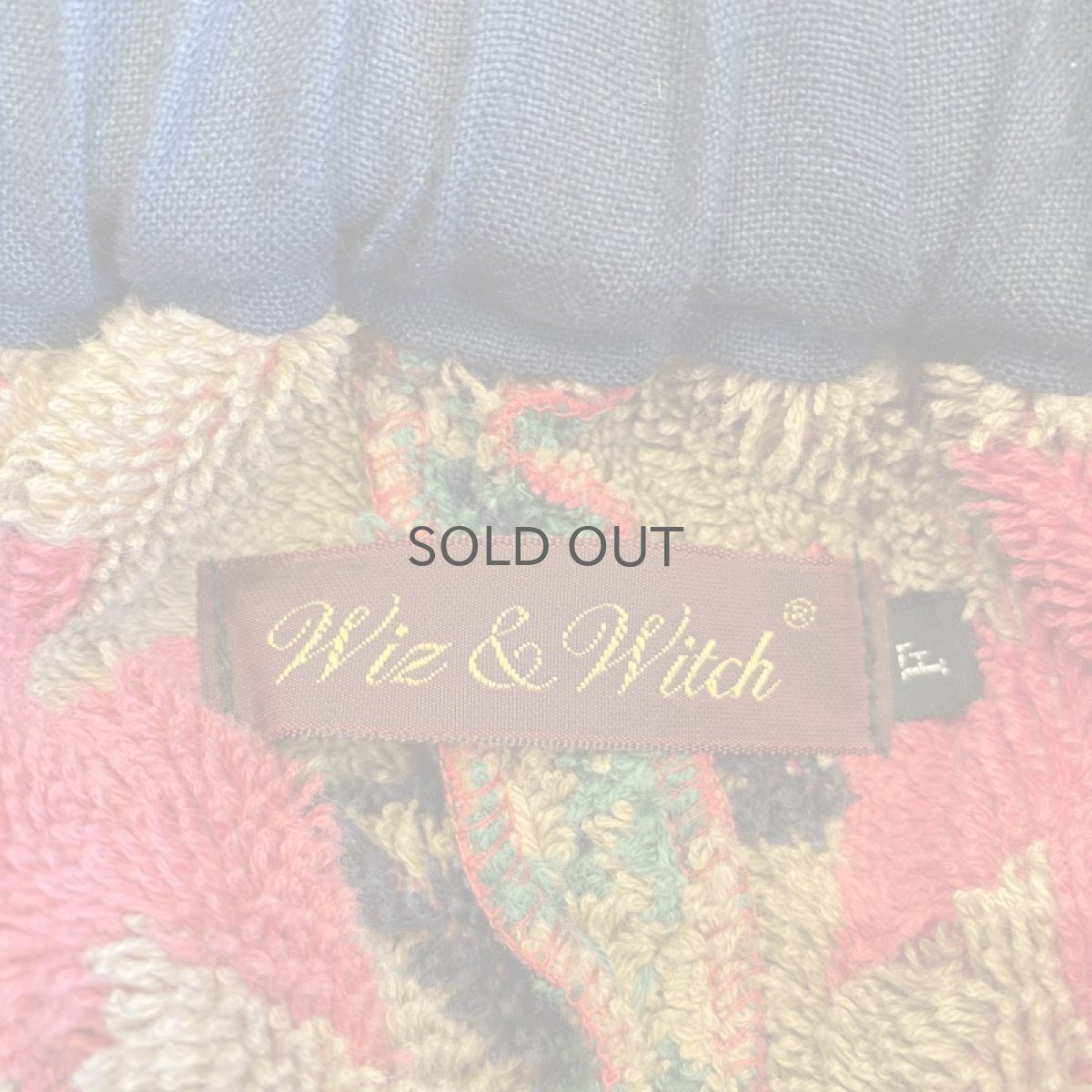 画像9: 【Wiz&Witch】"DIRTY BEAUTIFUL" OLD FABRIC PANTS / FREE (9)