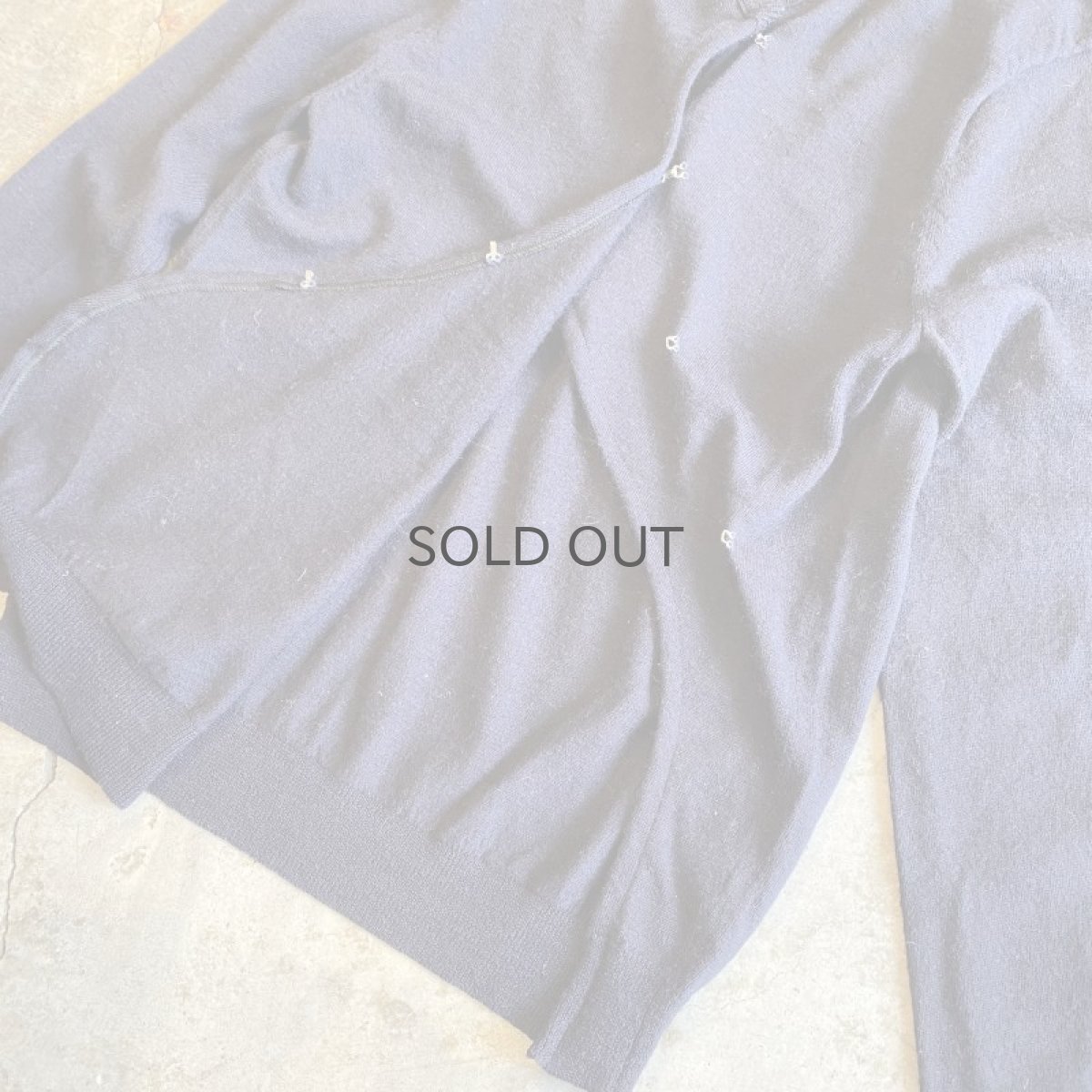 画像5: 【Wiz&Witch】"WEIRD" HOOK UP DEFORMATION CARDIGAN / OS (5)