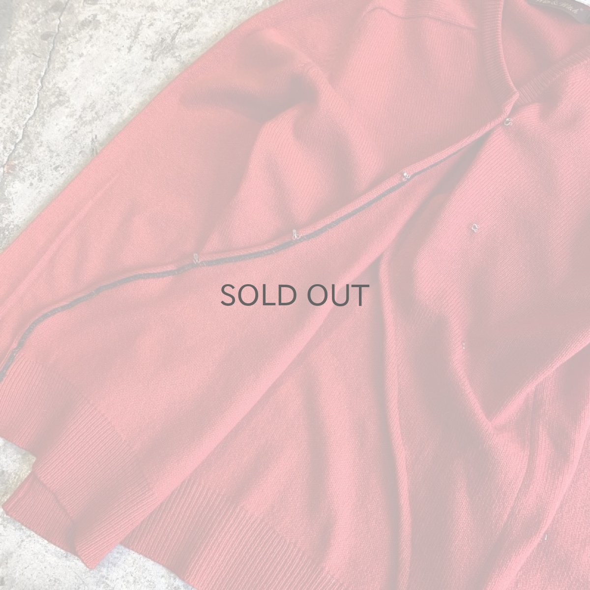 画像5: 【Wiz&Witch】"WEIRD" HOOK UP DEFORMATION CARDIGAN / OS (5)