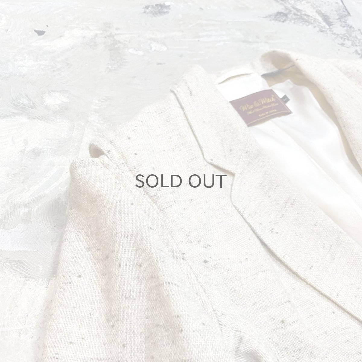 画像3: 【Wiz&Witch】"WEIRD" SHOULDER OFF TAYLOR JACKET / OS (3)