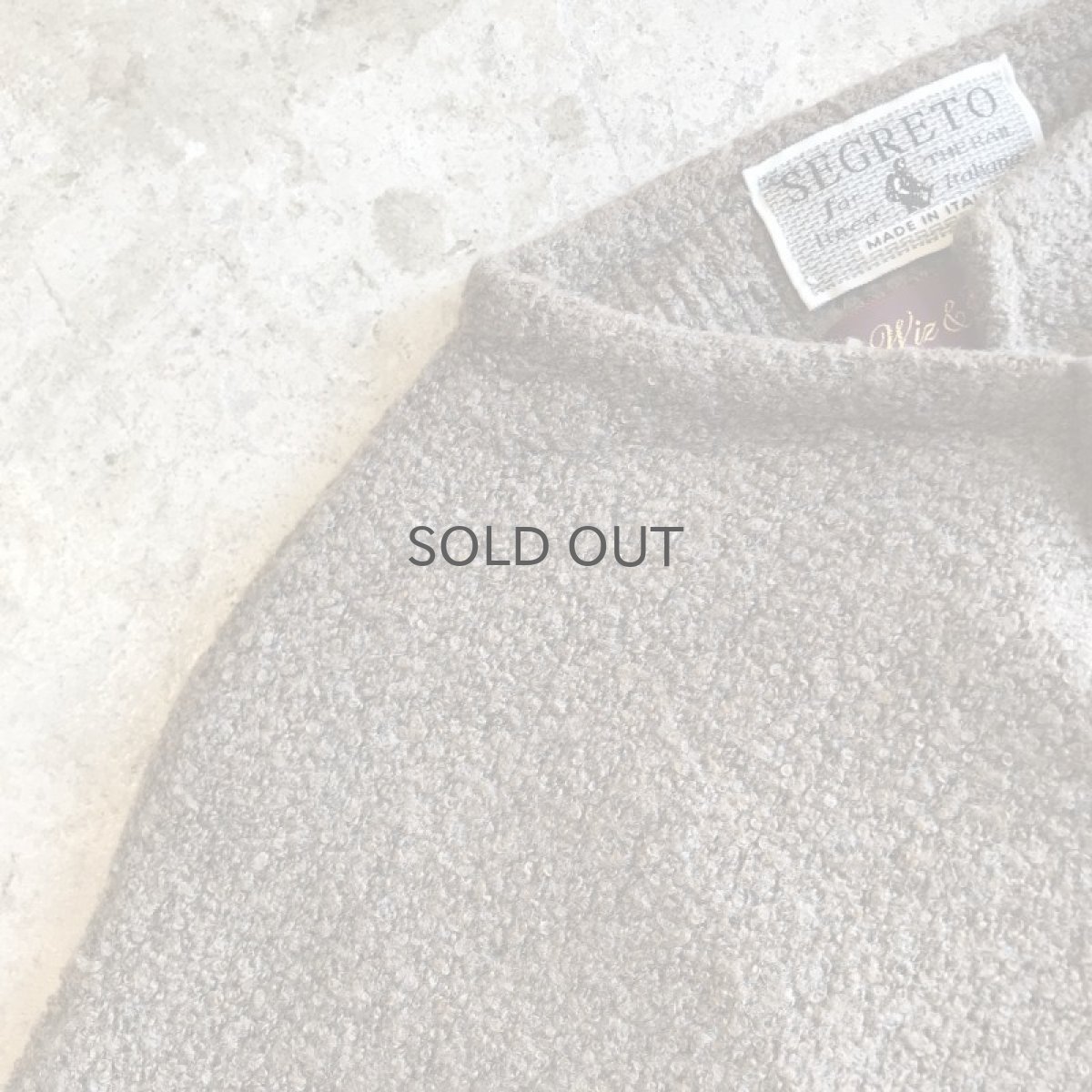 画像10: 【Wiz&Witch】"WEIRD" HOOK UP DEFORMATION CARDIGAN / OS (10)