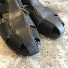 画像3: CROSS DESIGN LEATHER SANDAL / 7.5 (3)