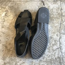 画像2: CROSS DESIGN LEATHER SANDAL / 7.5 (2)