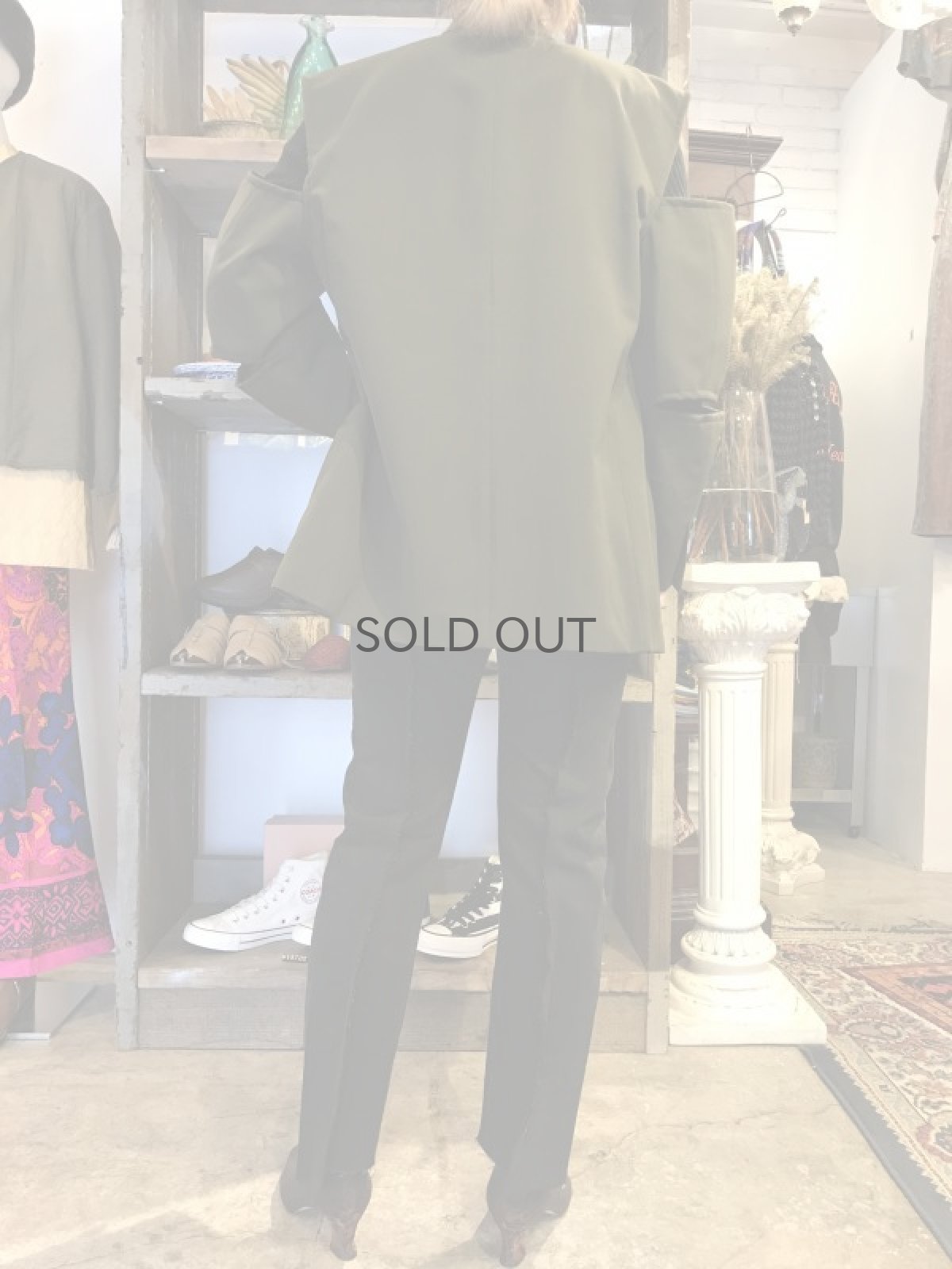 画像13: 【Wiz&Witch】"WEIRD" SHOULDER OFF TAYLOR JACKET / OS (13)