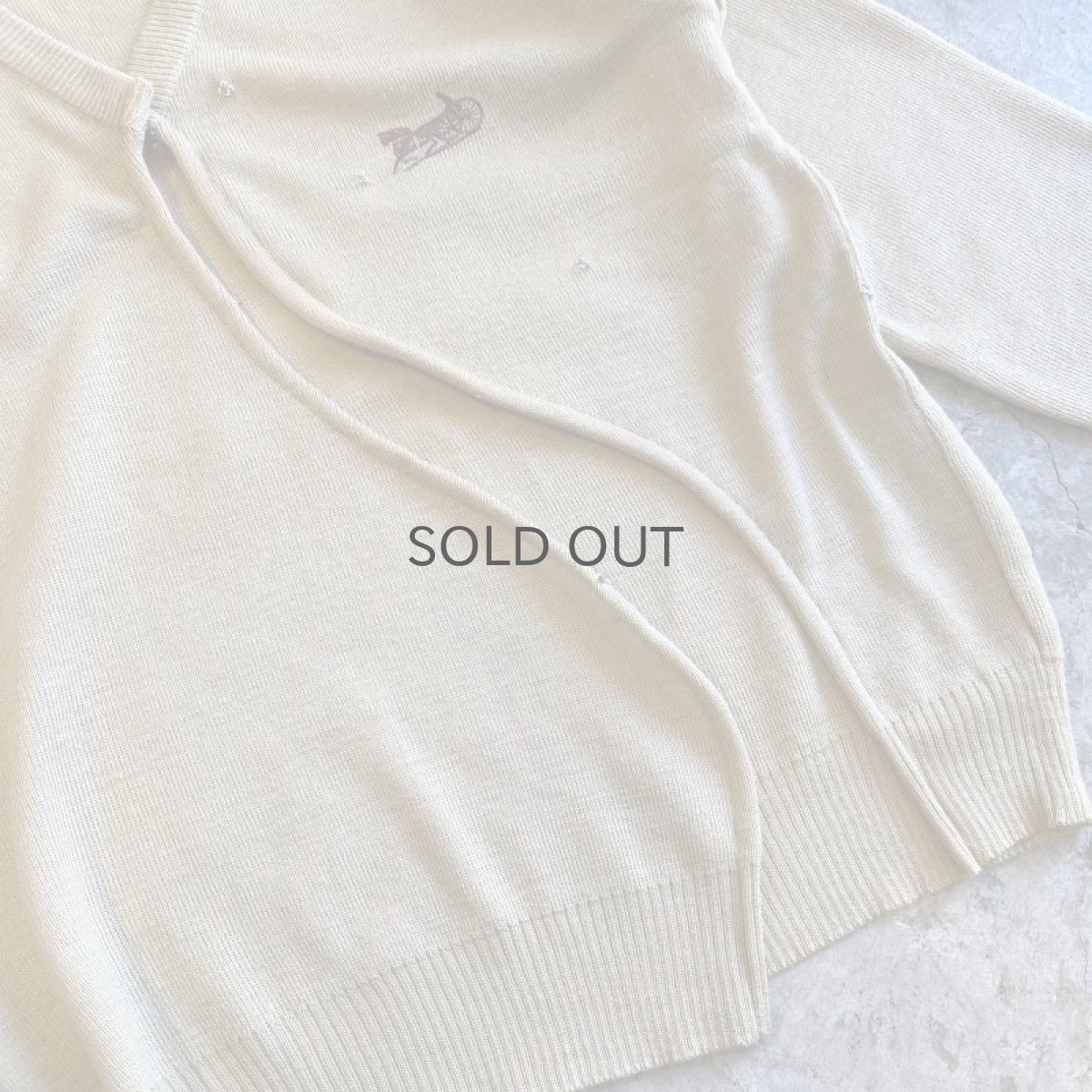 画像8: 【Wiz&Witch】"WEIRD" HOOK UP DEFORMATION CARDIGAN / OS (8)