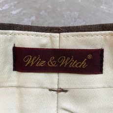 画像7: 【Wiz&Witch】"THE U.K" SIDE STUDS SLACKS PANTS / W31 (7)