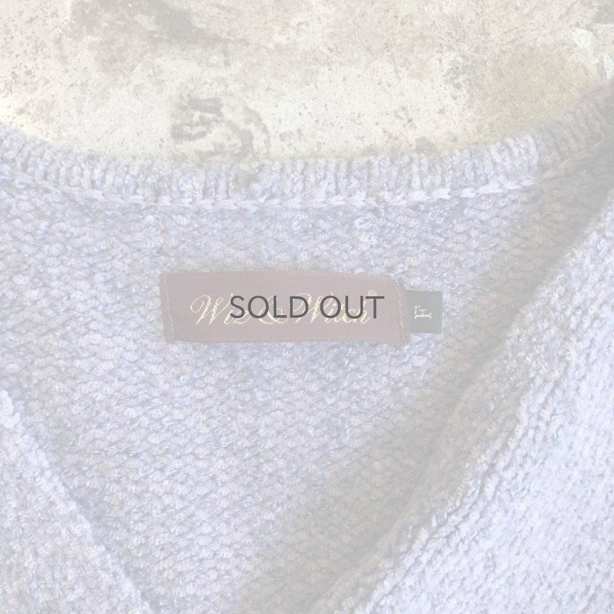 画像9: 【Wiz&Witch】"WEIRD" HOOK UP DEFORMATION CARDIGAN / OS (9)