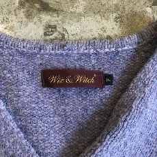 画像9: 【Wiz&Witch】"WEIRD" HOOK UP DEFORMATION CARDIGAN / OS (9)