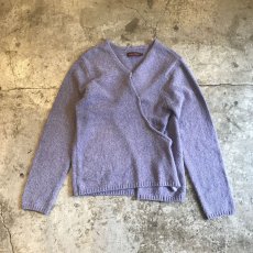 画像1: 【Wiz&Witch】"WEIRD" HOOK UP DEFORMATION CARDIGAN / OS (1)